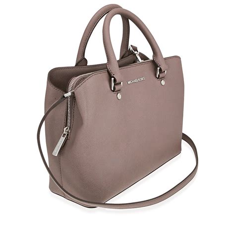 michael michael kors savannah medium satchel cinder|MICHAEL Michael Kors Savannah Medium Satchel .